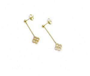 boucles d oreilles en or jaune carats