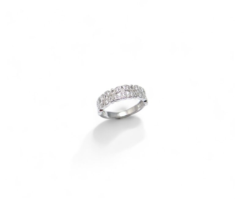 Bague argent 925 et oxyde de zirconium